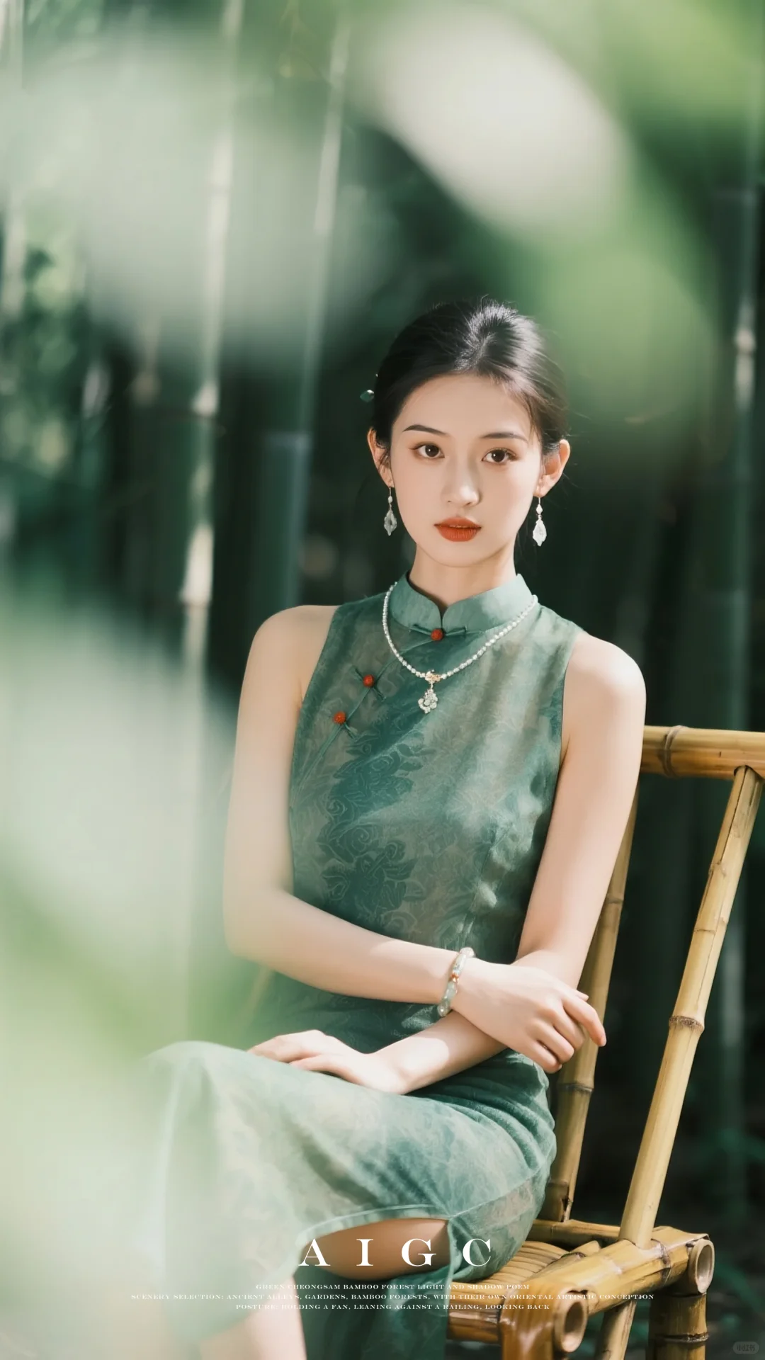 🌿 竹下青裳 | 无问花期