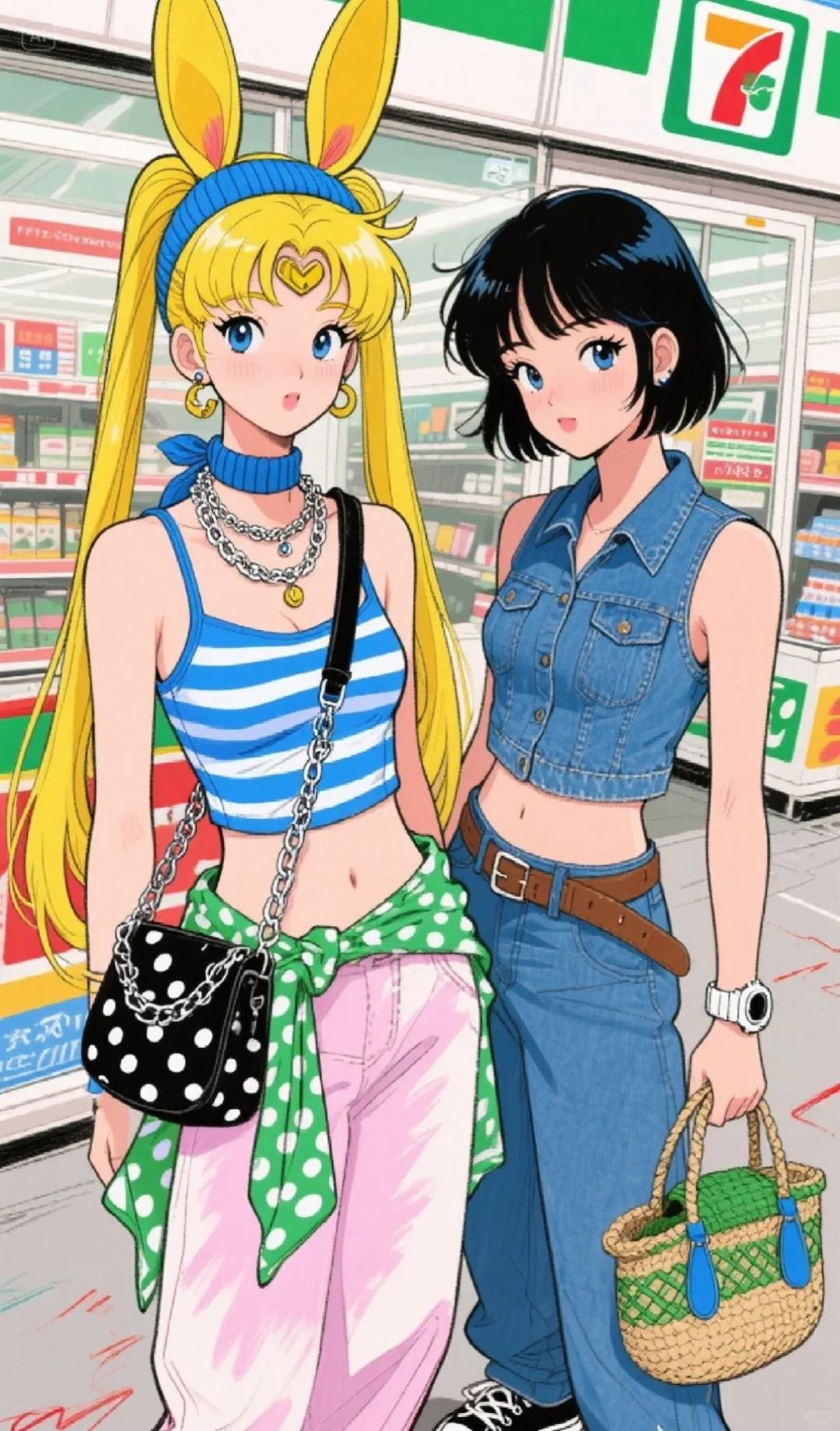 美少女战士出街的王炸皮肤