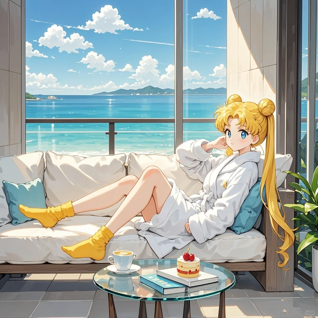 18张好看的美少女战士头像，水冰月头像