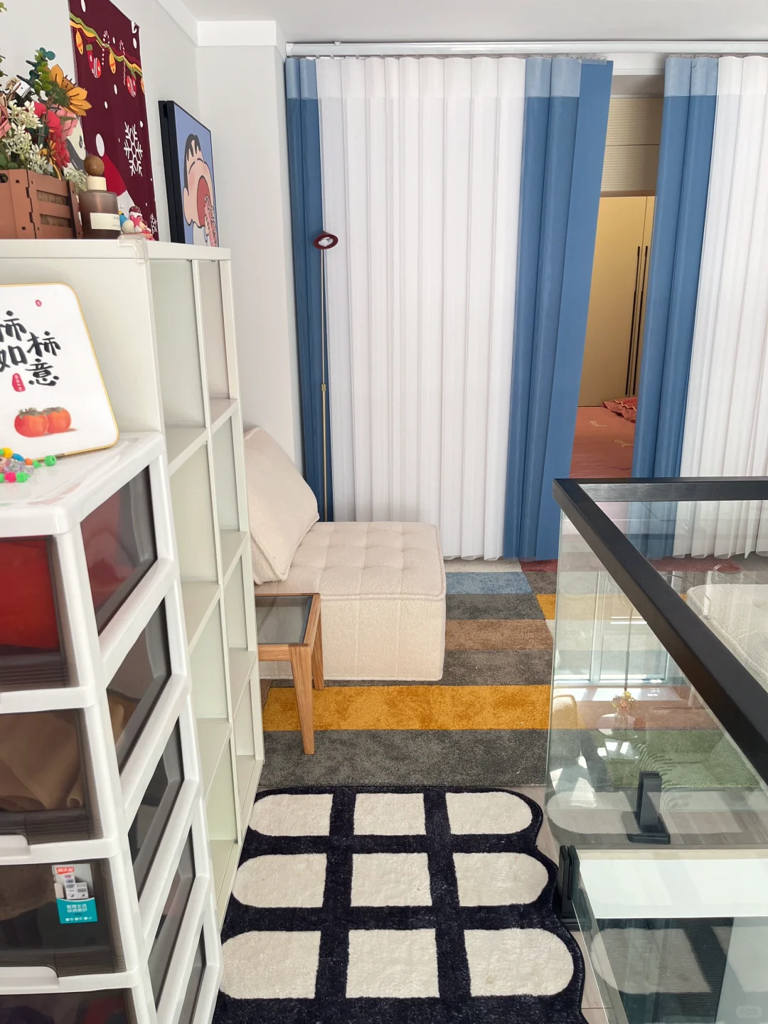 20平loft两室一厅｜这个地板床真的绝了～🥳