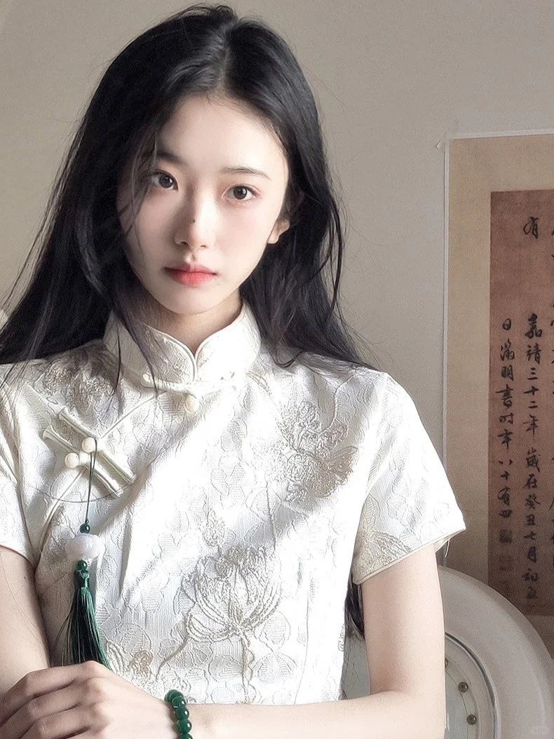 好喜欢这套旗袍！