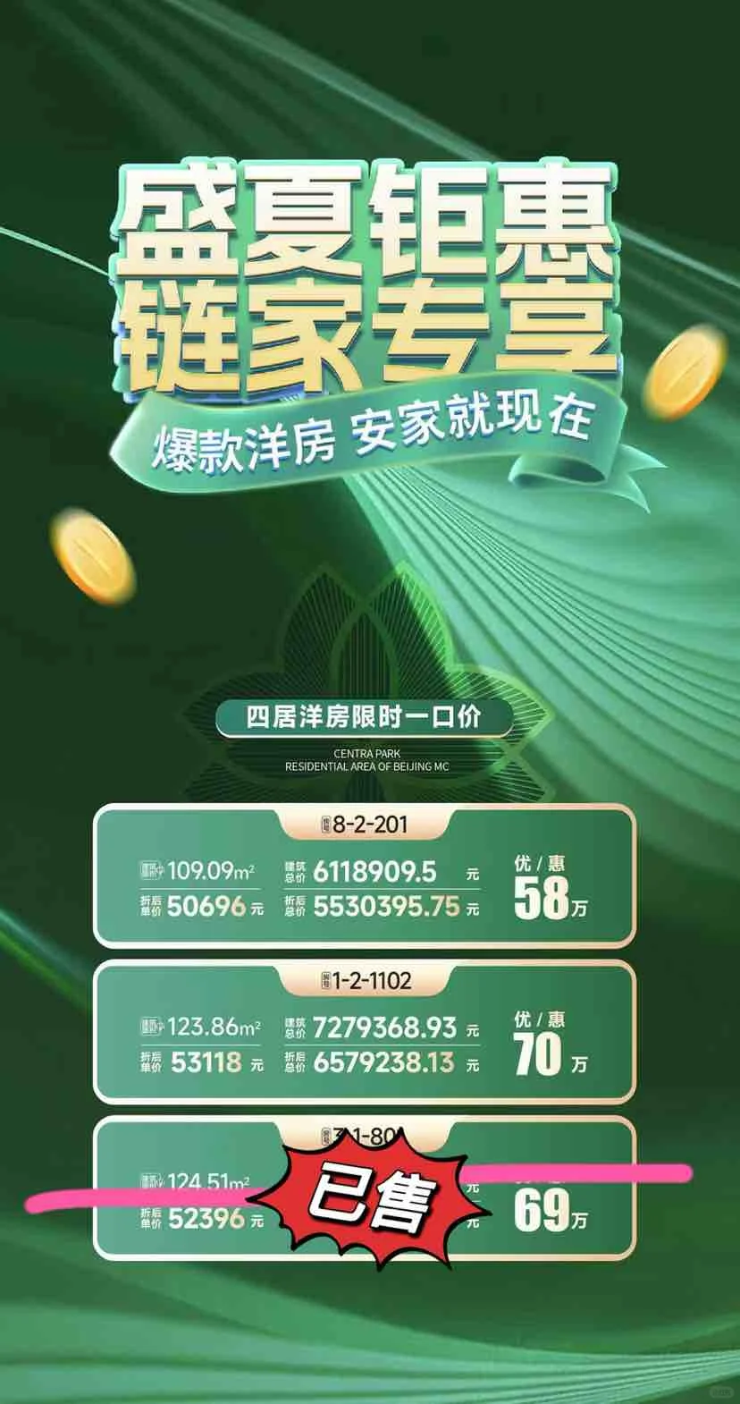 金隅花溪云锦🈶团购优惠！