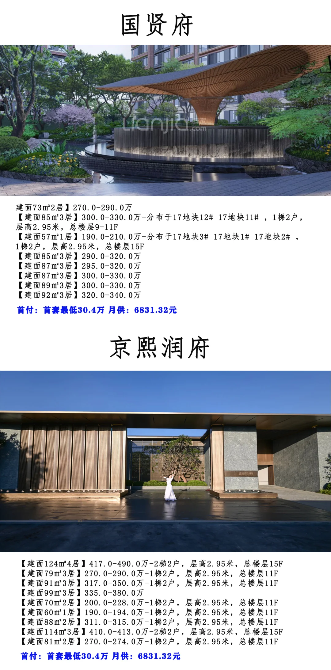 新房价格篇～房山区