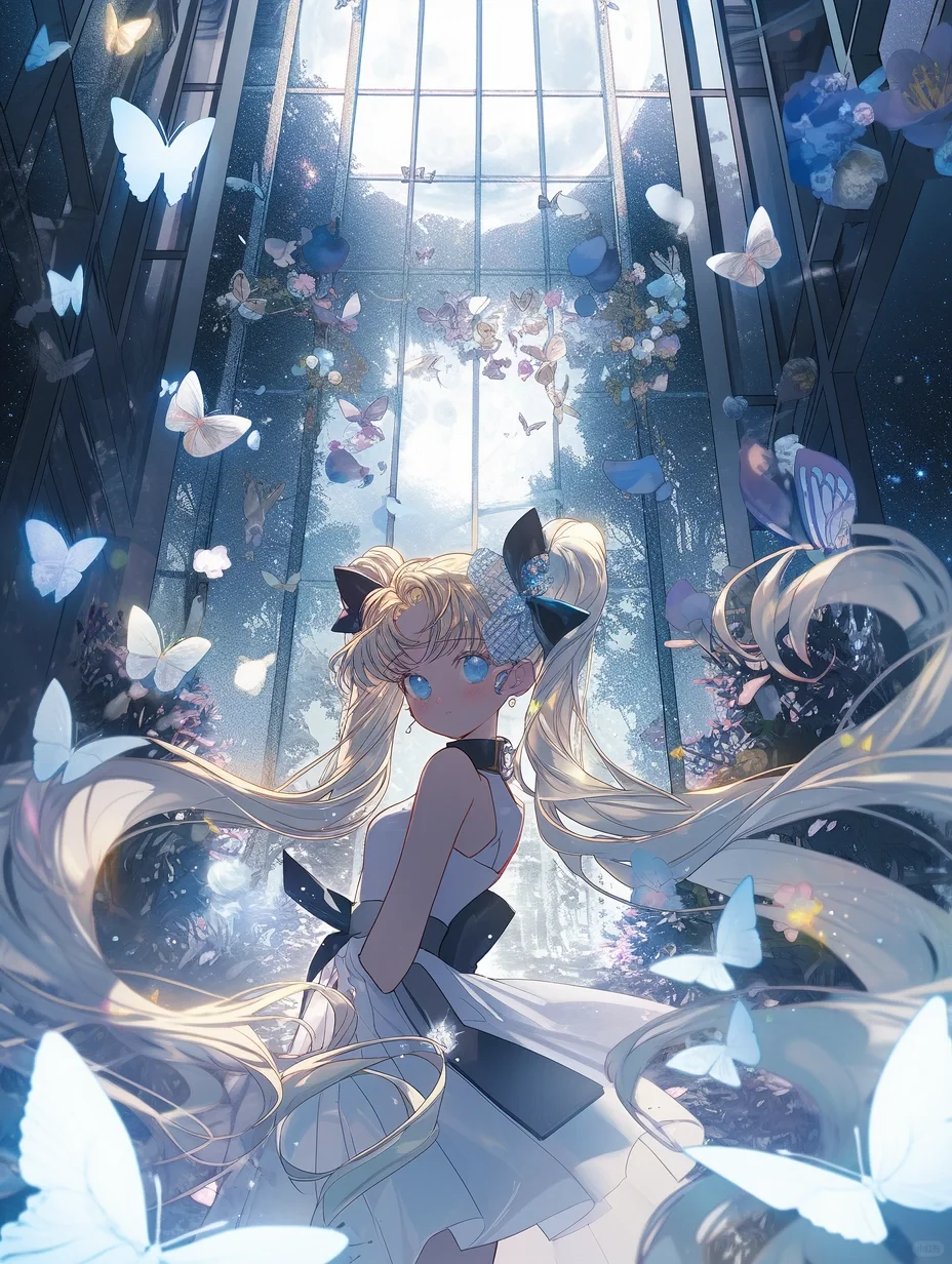 midjourney美少女战士🌙月光下的水兵月