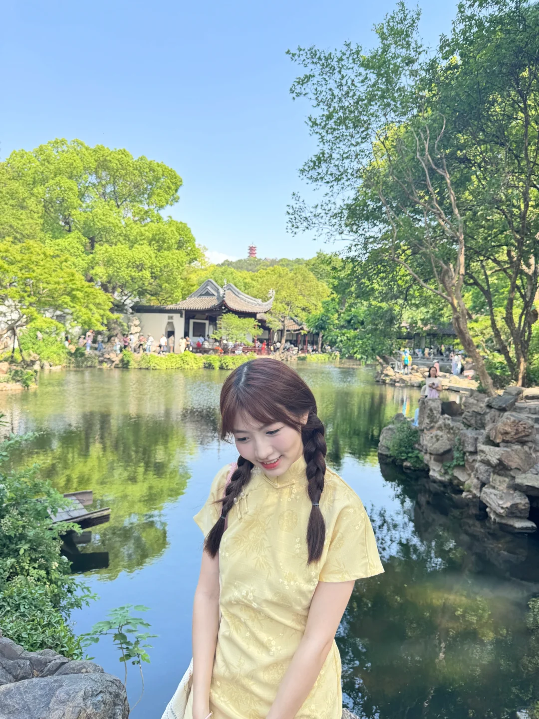 无锡｜上江南了！满眼都是绿的惠山古镇🌿