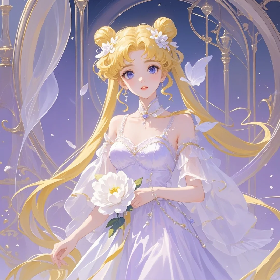 18张好看的美少女战士头像，水冰月头像