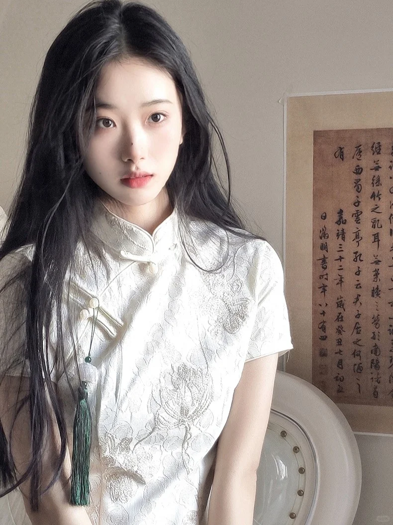 好喜欢这套旗袍！
