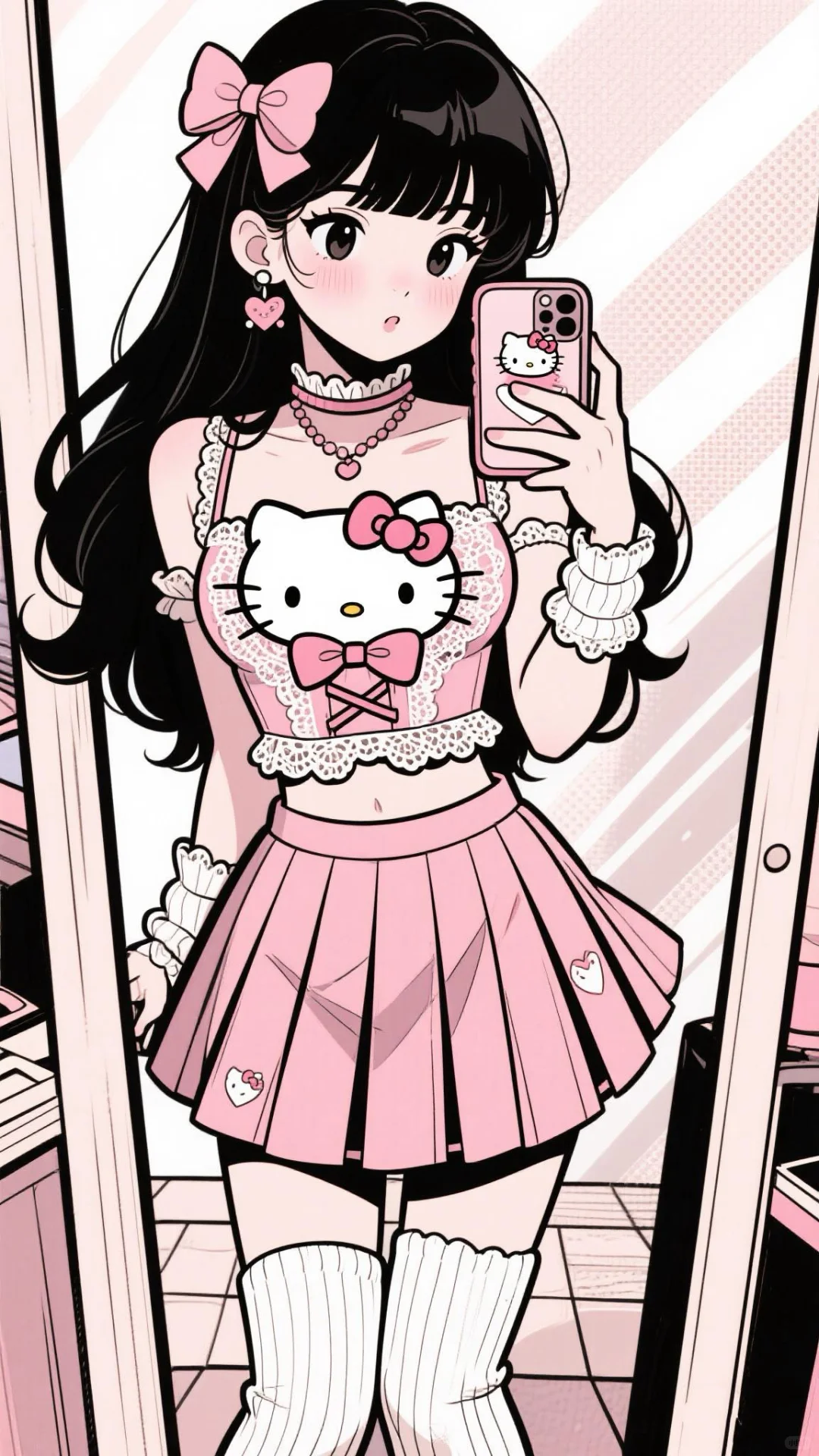 分享几张私藏｜当Kitty化身美少女🎀