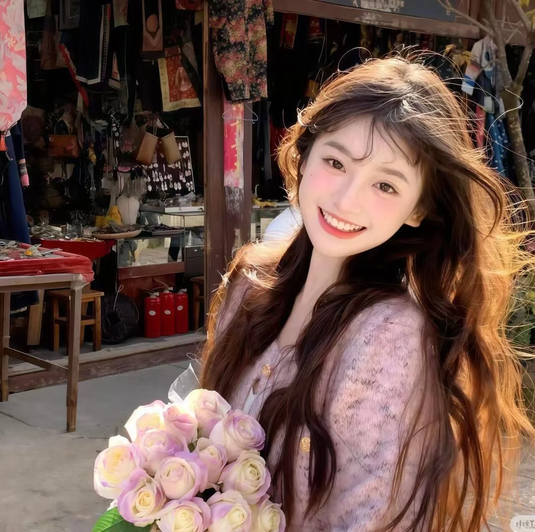 花与少女~11张好看干净女生头像