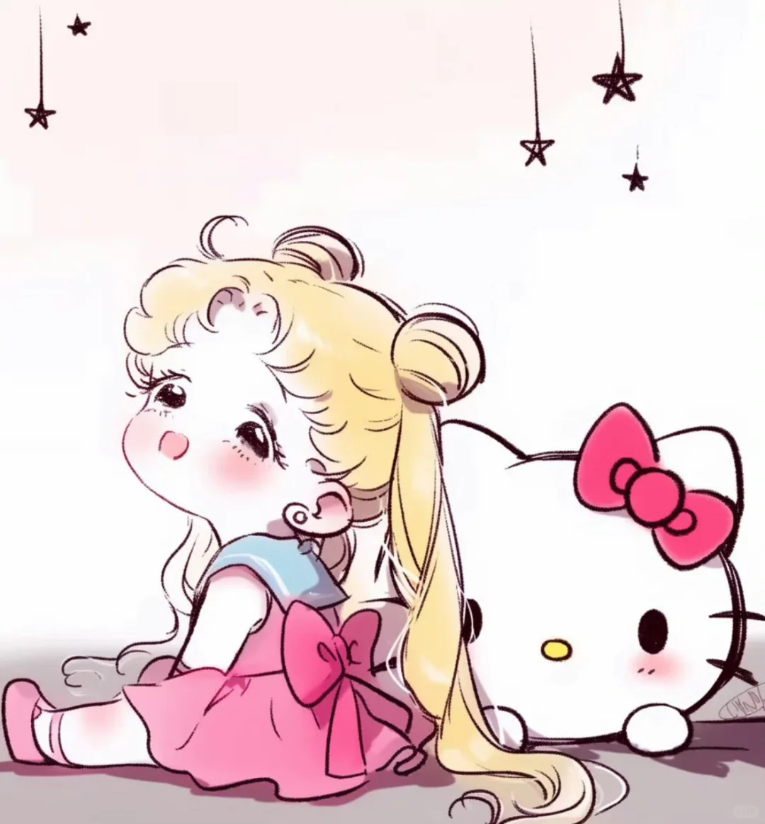 用心的人会把花养好｜美少女战士头像