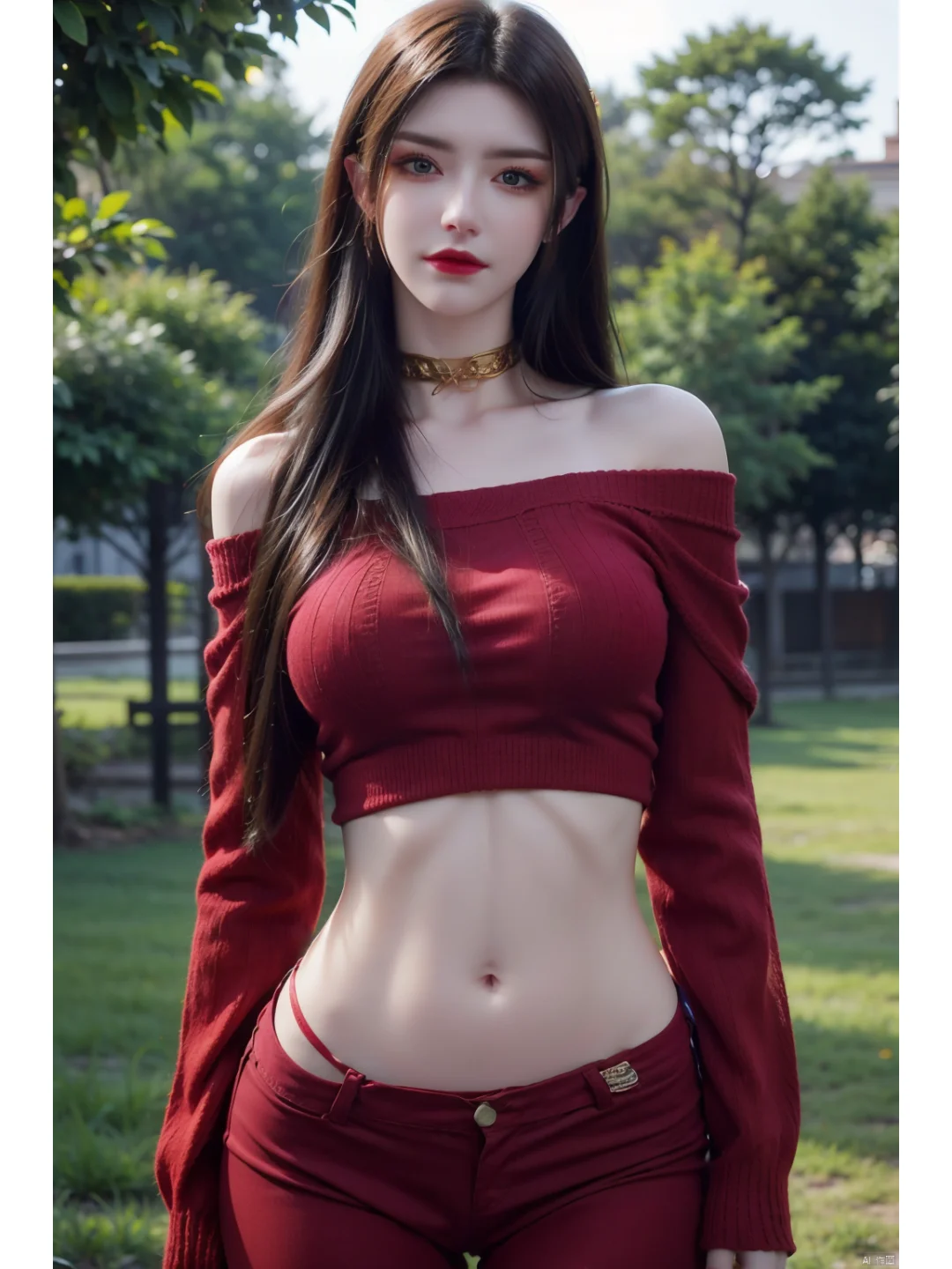 毛衣女神美杜莎真人写真美图