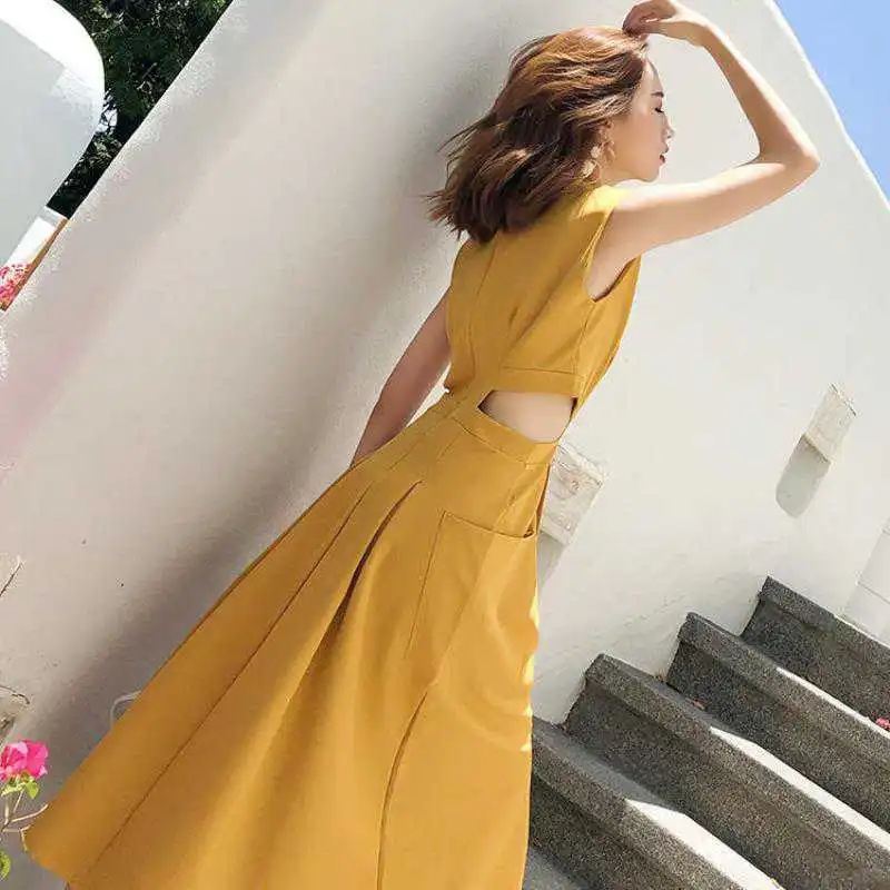 ✨【法式A字裙】夏日女神范显瘦度假必