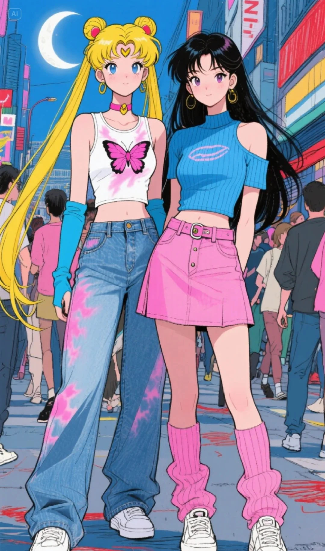 美少女战士出街的王炸皮肤