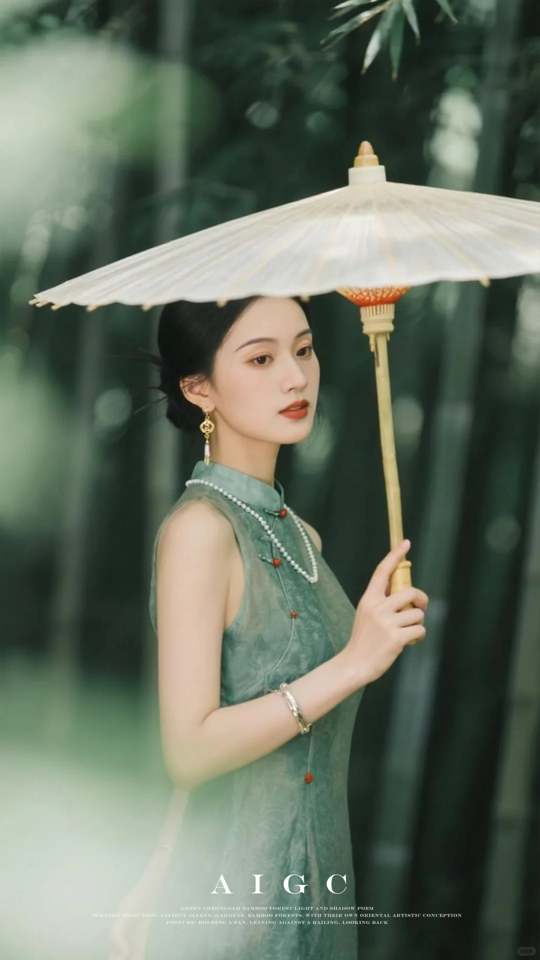 🌿 竹下青裳 | 无问花期