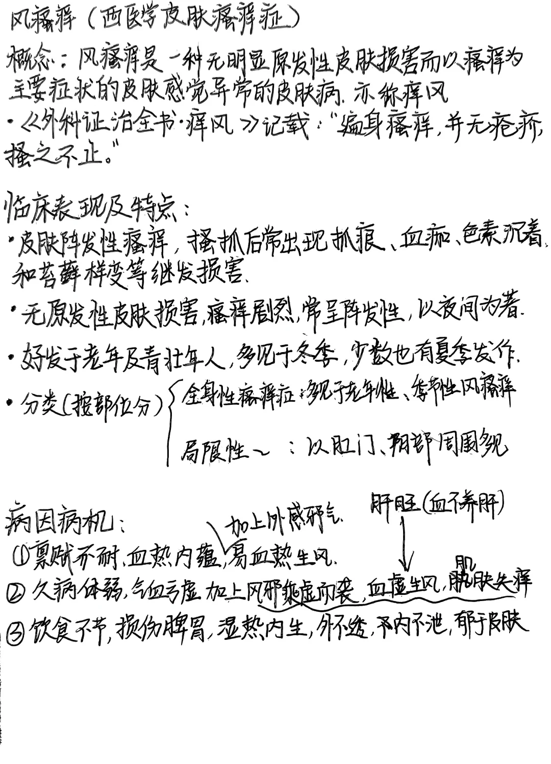 中外——皮肤及性传播疾病 风骚痒