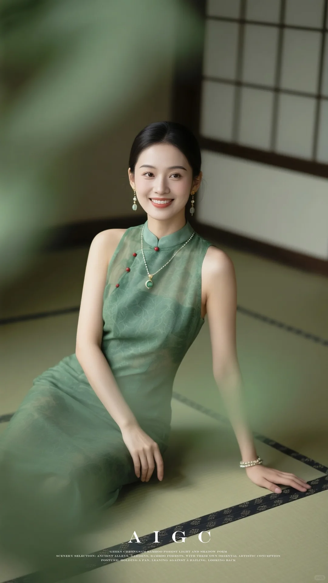 🌿 竹下青裳 | 无问花期