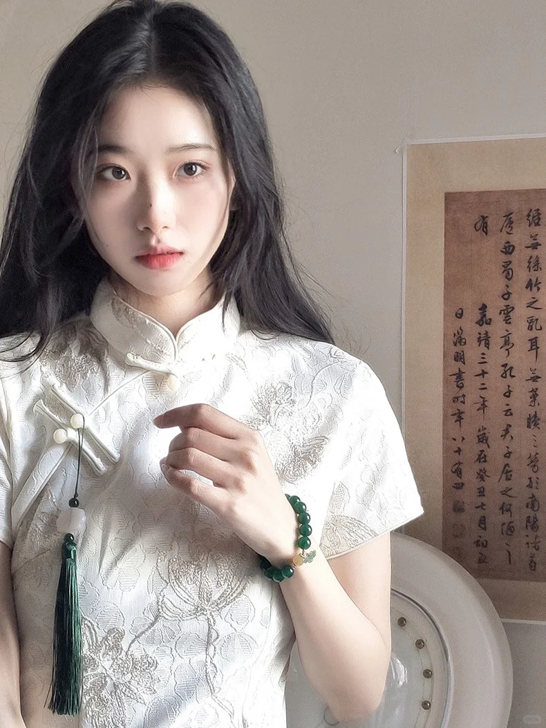 好喜欢这套旗袍！