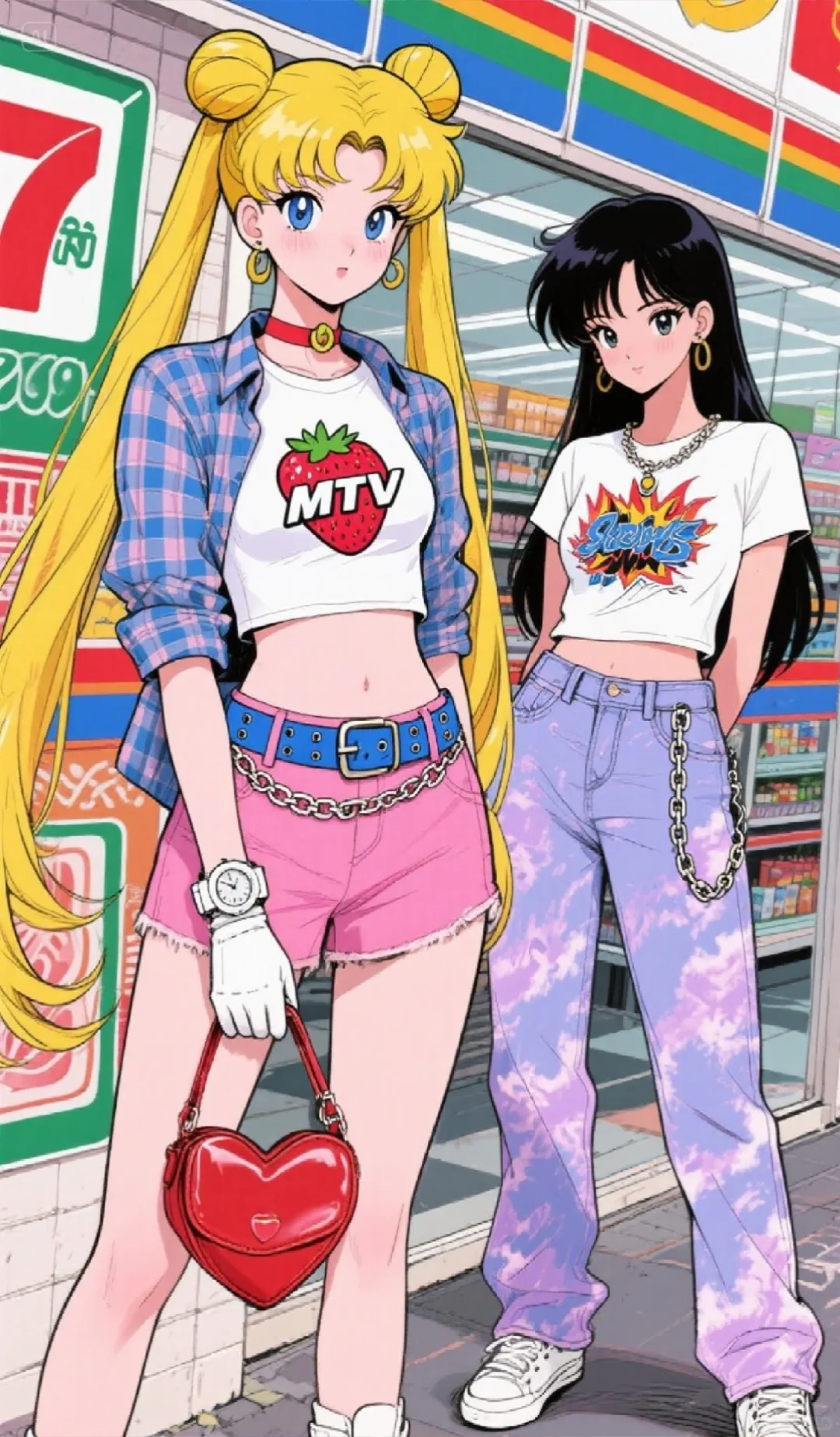 美少女战士出街的王炸皮肤