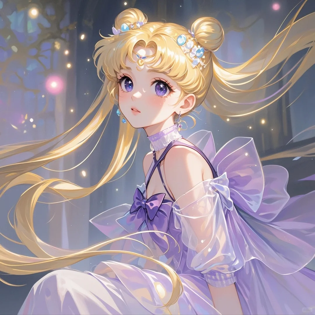 18张好看的美少女战士头像，水冰月头像