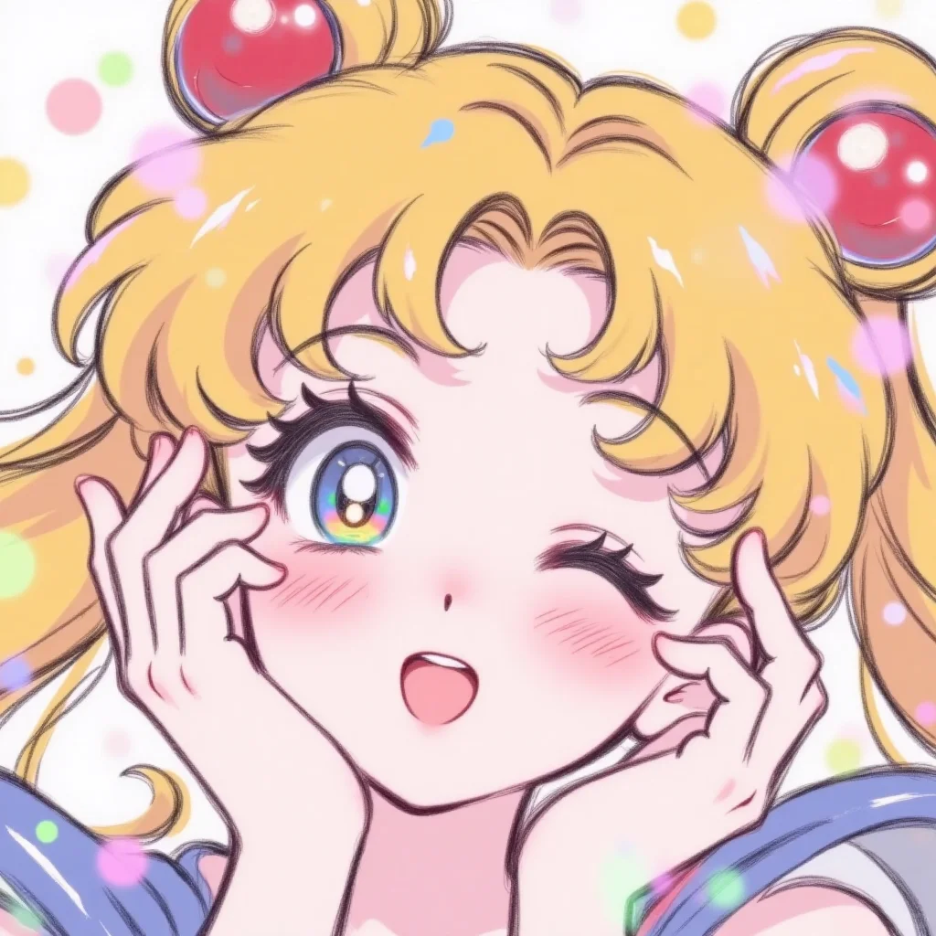 永不过时的月野兔美少女高清头像(≧∇≦)/