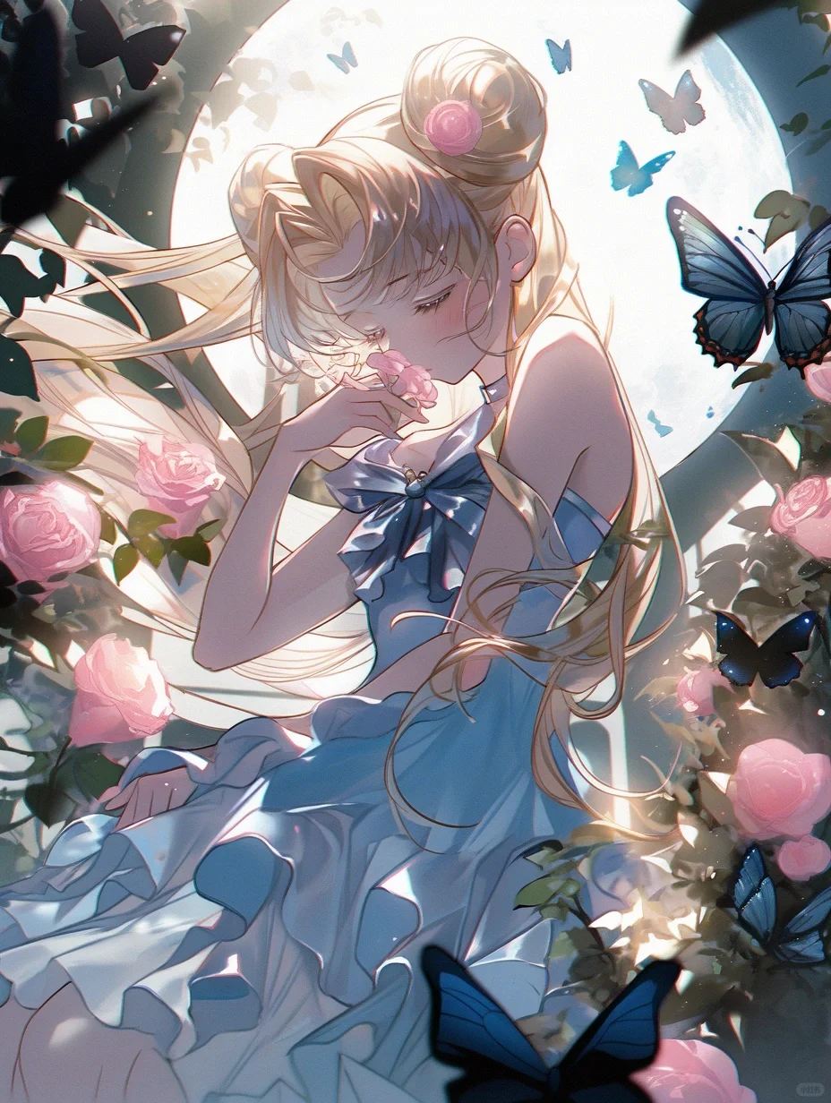 midjourney美少女战士🌙月光下的水兵月