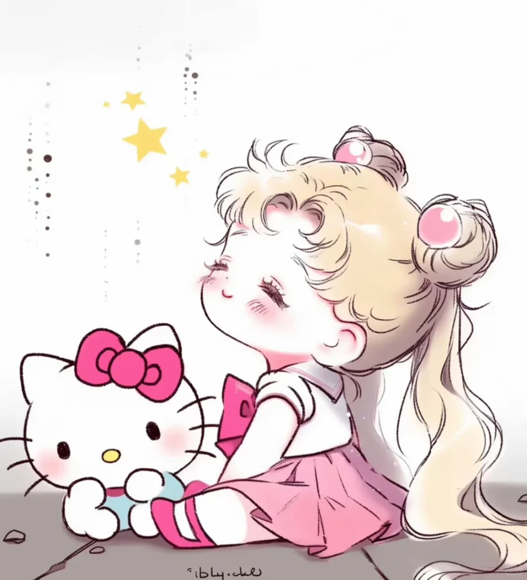 用心的人会把花养好｜美少女战士头像