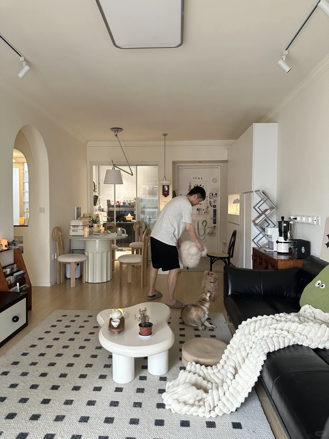 90后80平🏠12W两人两狗🐶，附全屋平面图纸❗️
