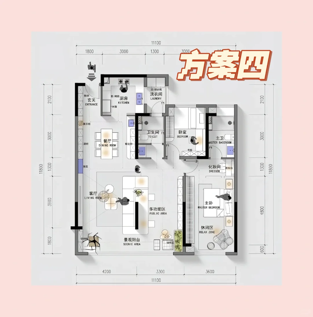 据说 99 % 的人都住在这种户型的房子你