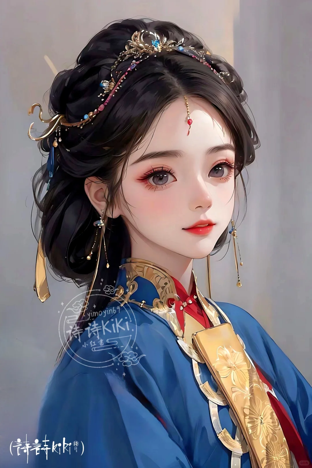 古风美人·看我含情脉脉眸