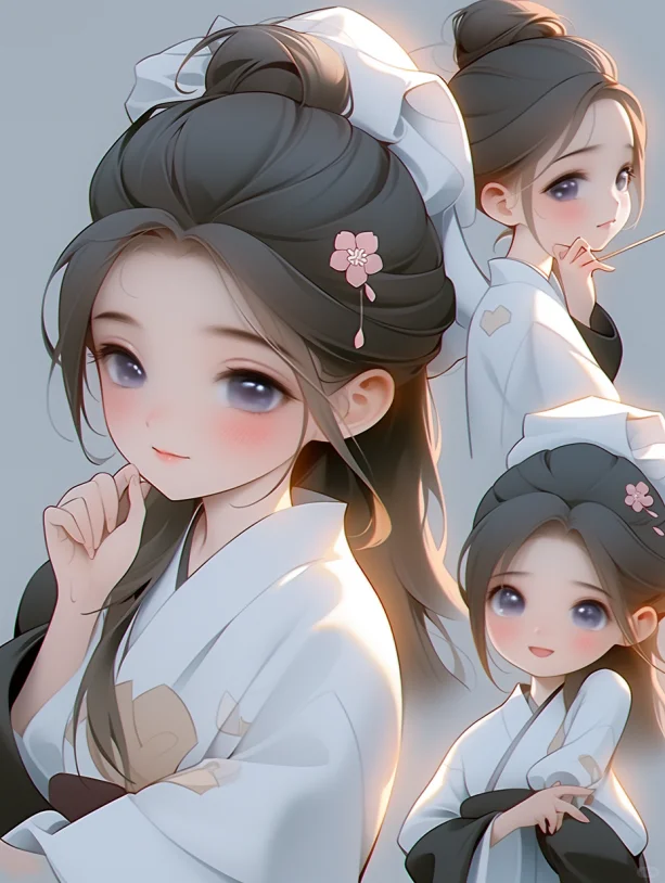 丽绝俗，娇美秀丽的古代美女。