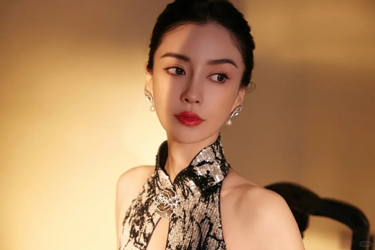 杨颖｜好美的旗袍，这身材太绝了