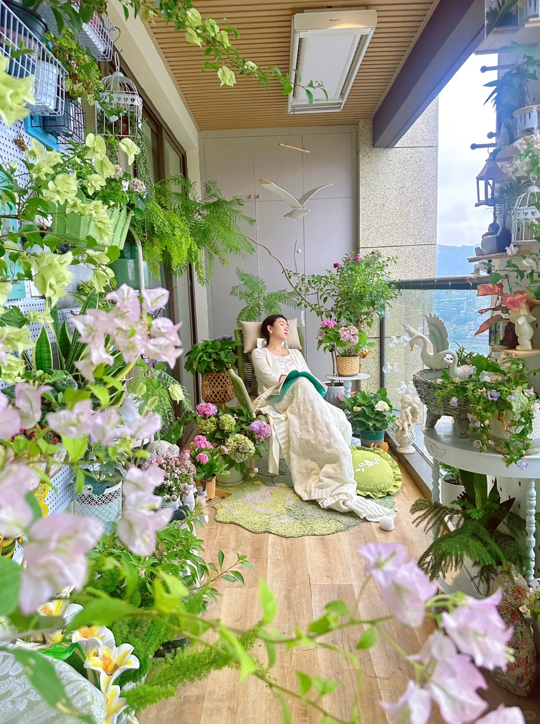 亲戚说住这么漂亮的大房子，难怪宅家不出门！