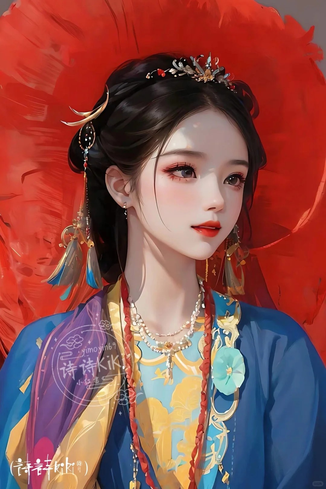 古风美人·看我含情脉脉眸