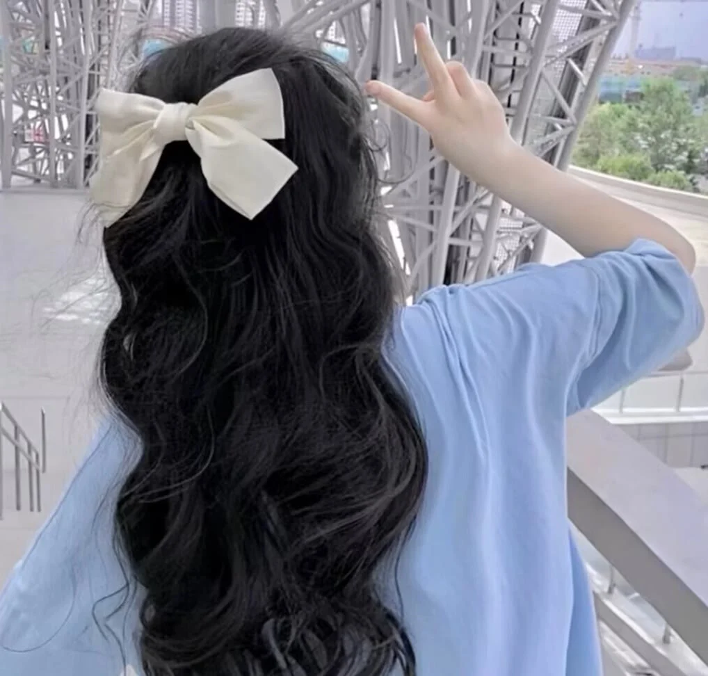 好看的蓝色系女生头像
