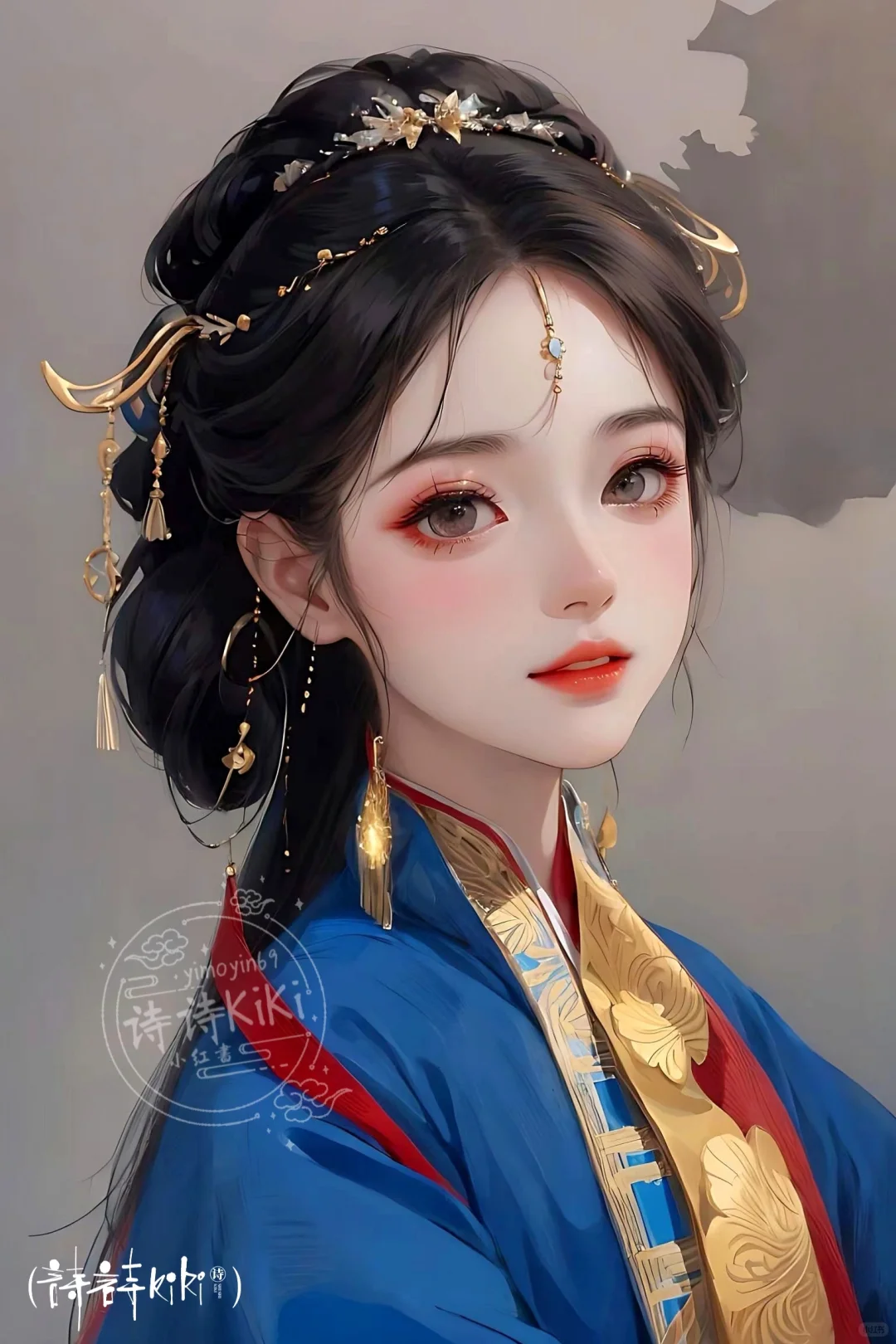 古风美人·看我含情脉脉眸