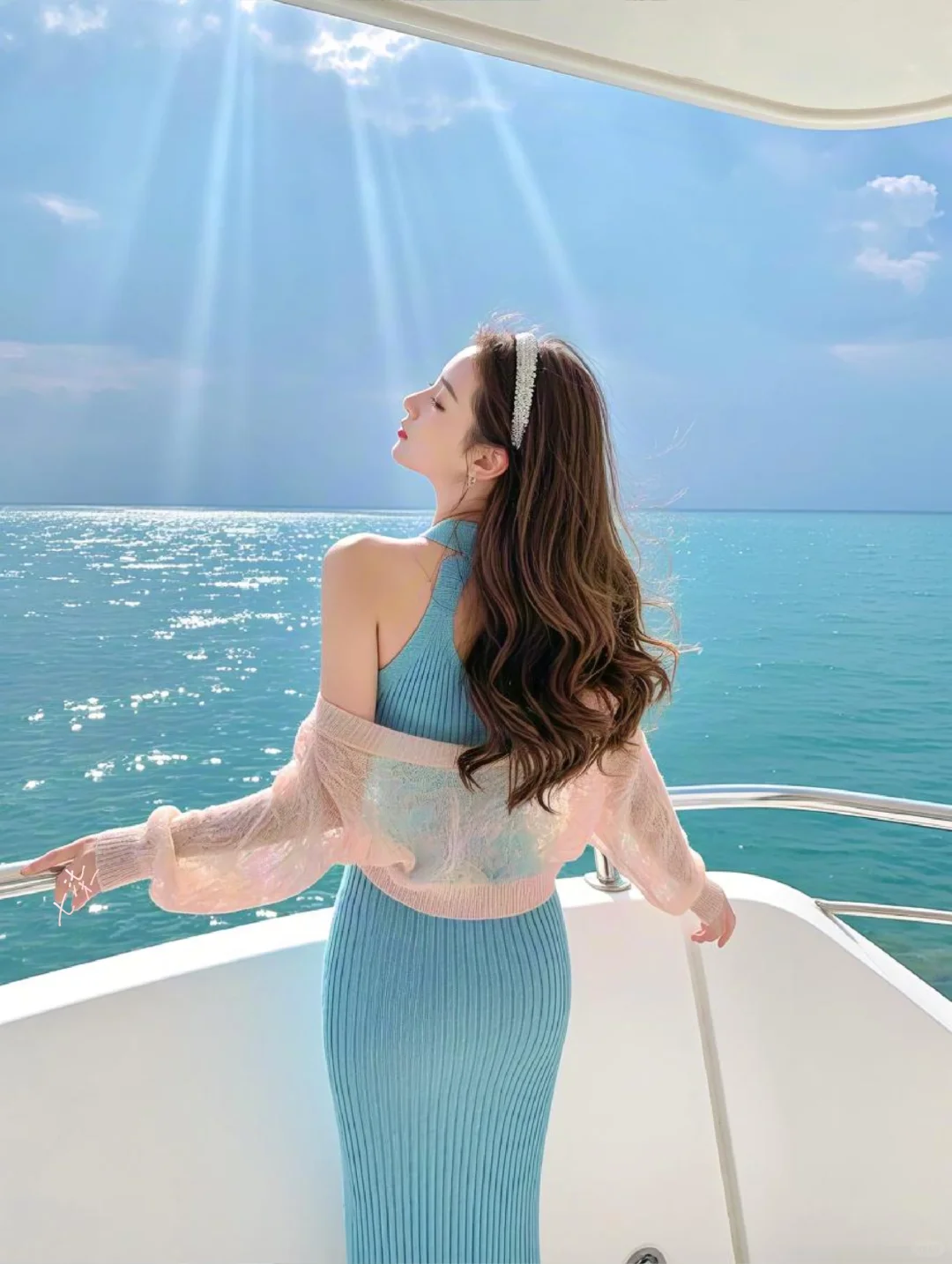 太适合海边了🌊超舒服的海风