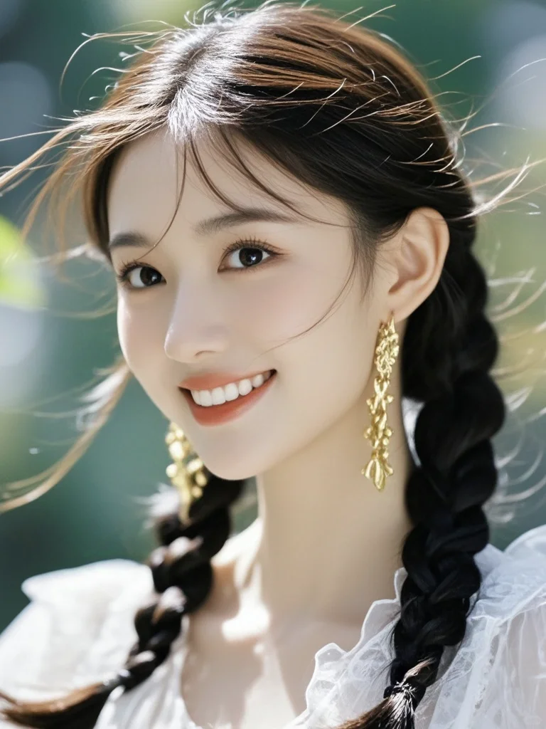 今日份美图分享︳AI绘画非真人