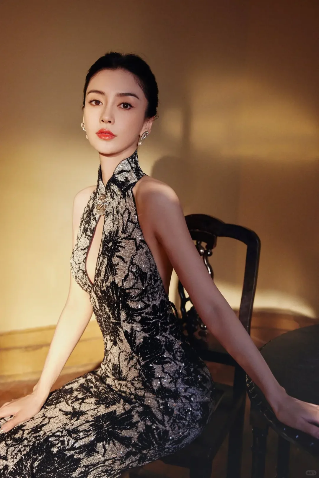 杨颖｜好美的旗袍，这身材太绝了