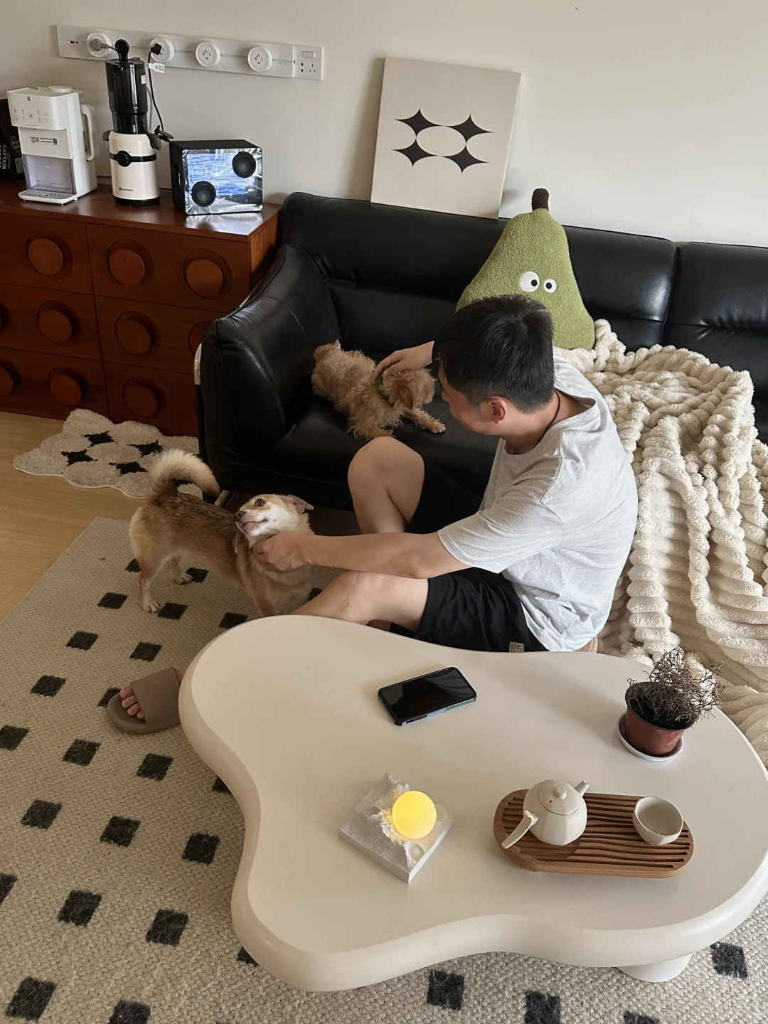 90后80平🏠12W两人两狗🐶，附全屋平面图纸❗️