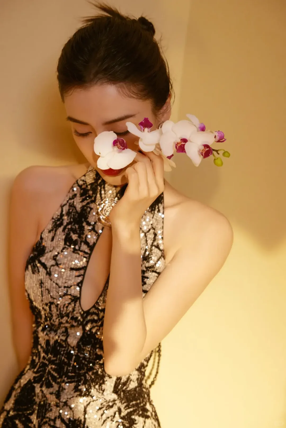 杨颖｜好美的旗袍，这身材太绝了