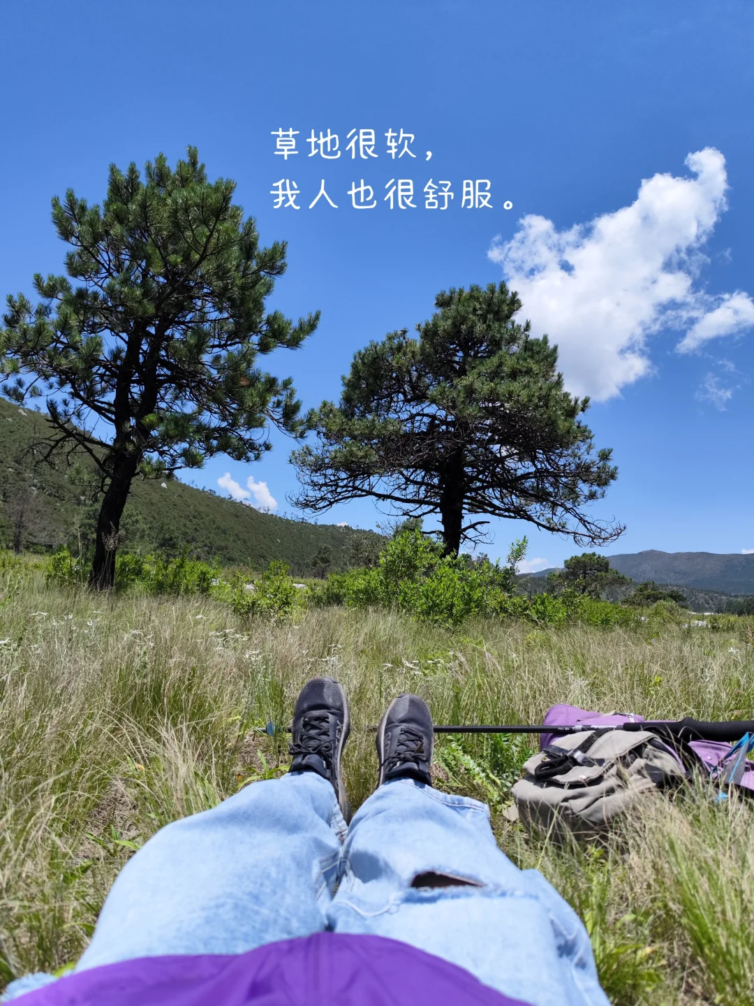 我时常都觉得幸福，常常笑出了声