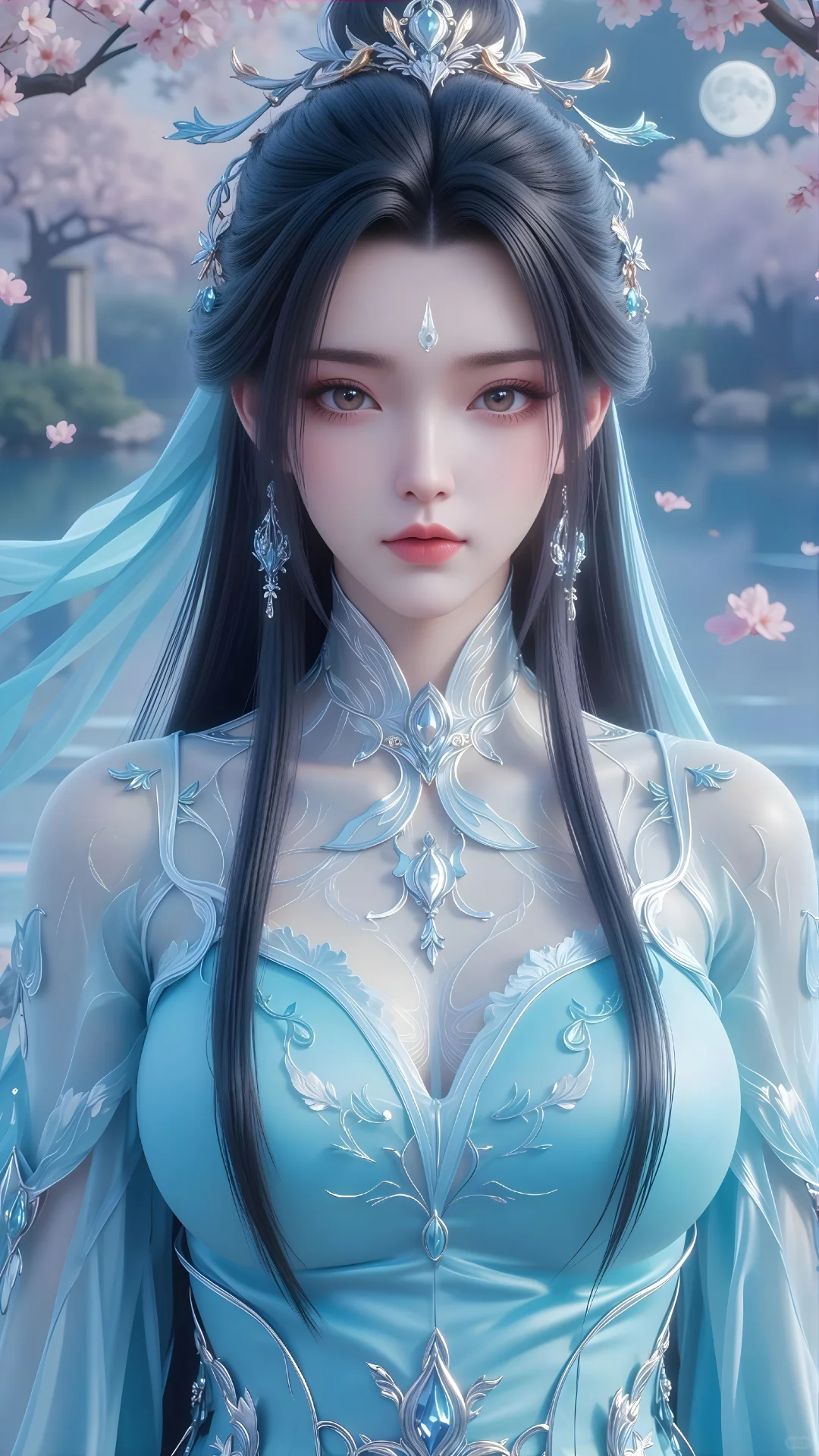 🎐国漫女神顶配！AI精修壁纸速存~