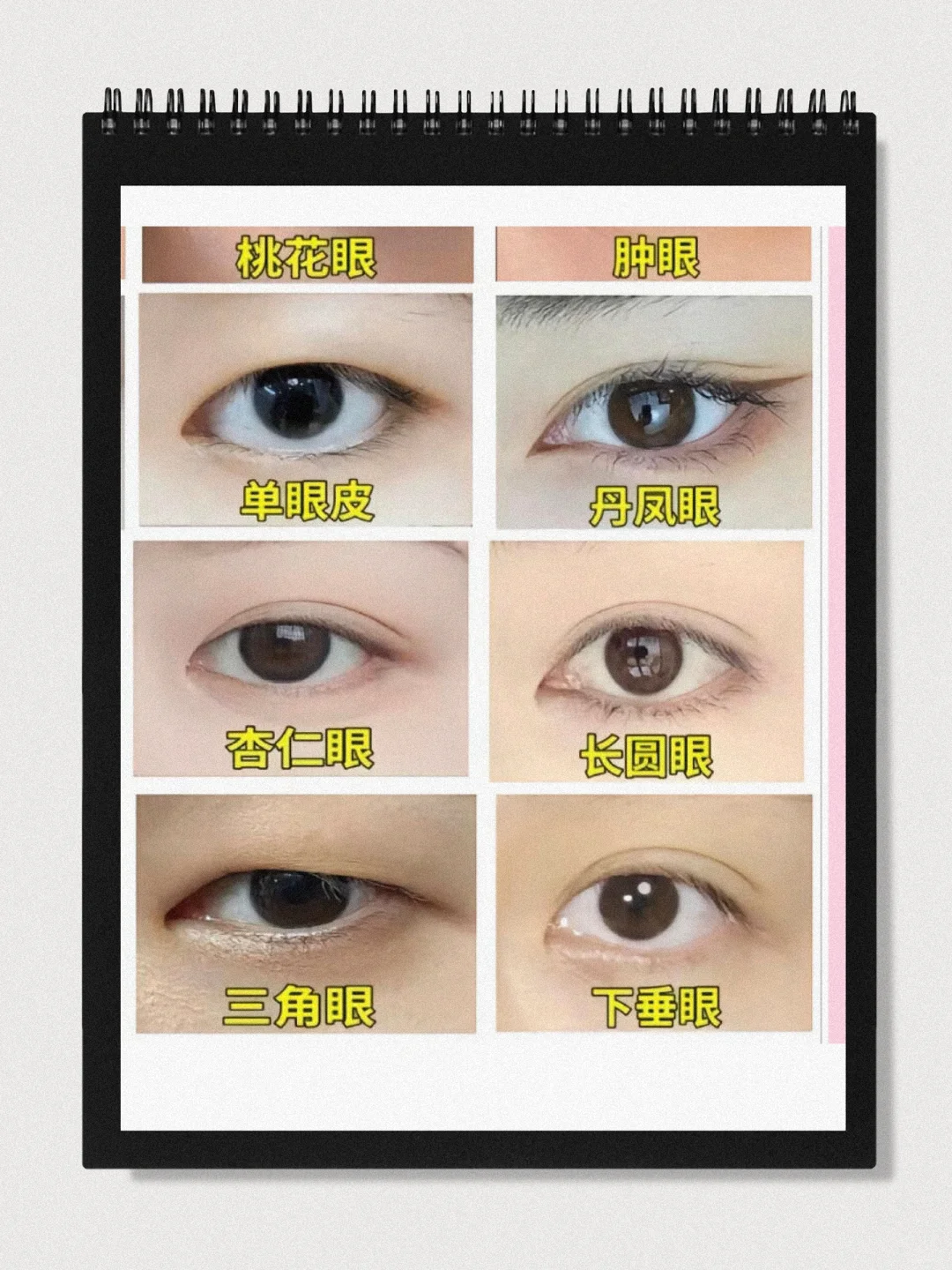 眼型自测，快看看有没有你熟悉的眼睛!