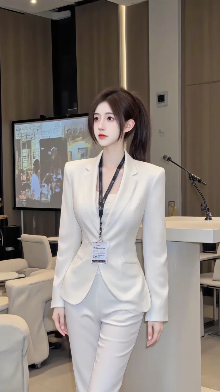 ✨白色西装 = 职场杀器✨