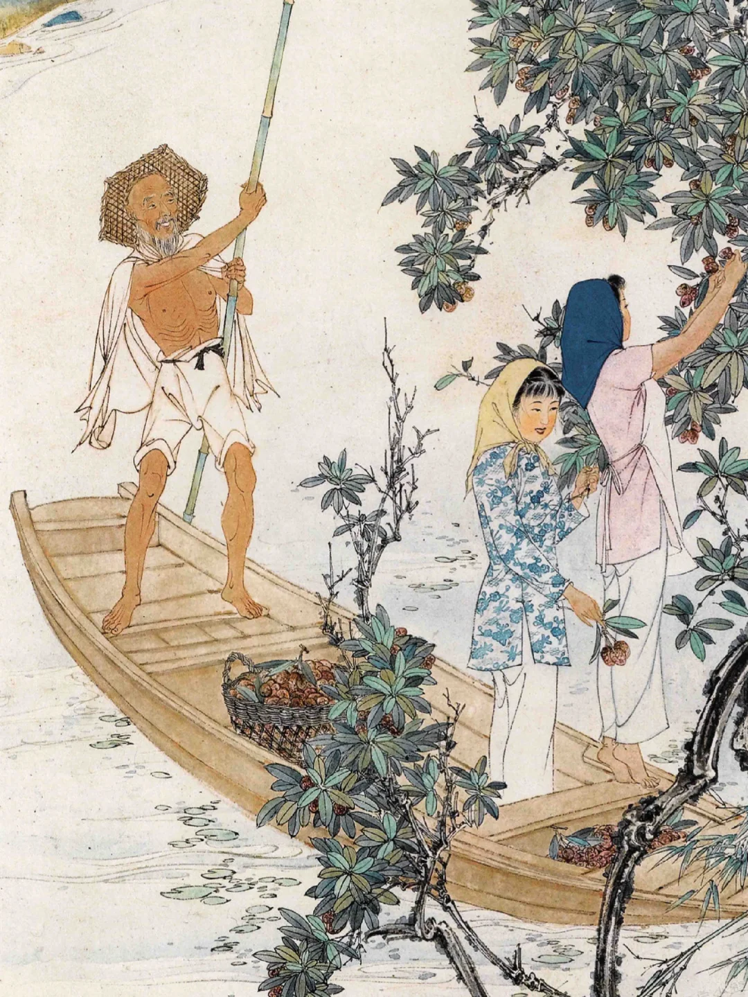 春痕不老，胡也佛仕女图赏