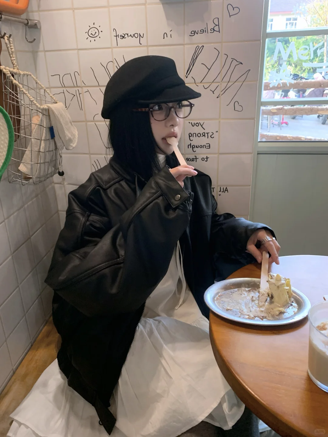☕️🤎🥨学习韩女拍照