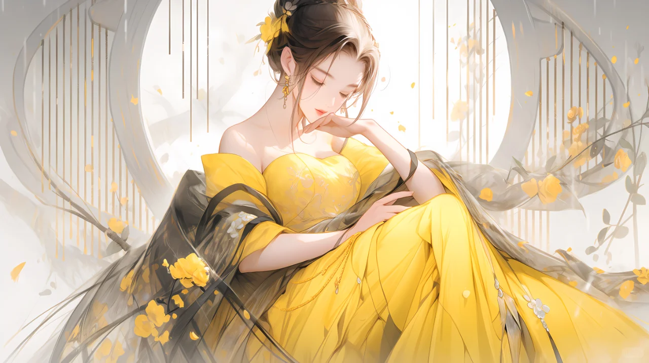 国风：娇媚美人图