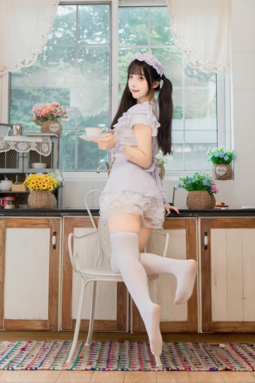 夏日午后登场的美少女厨娘🍴
