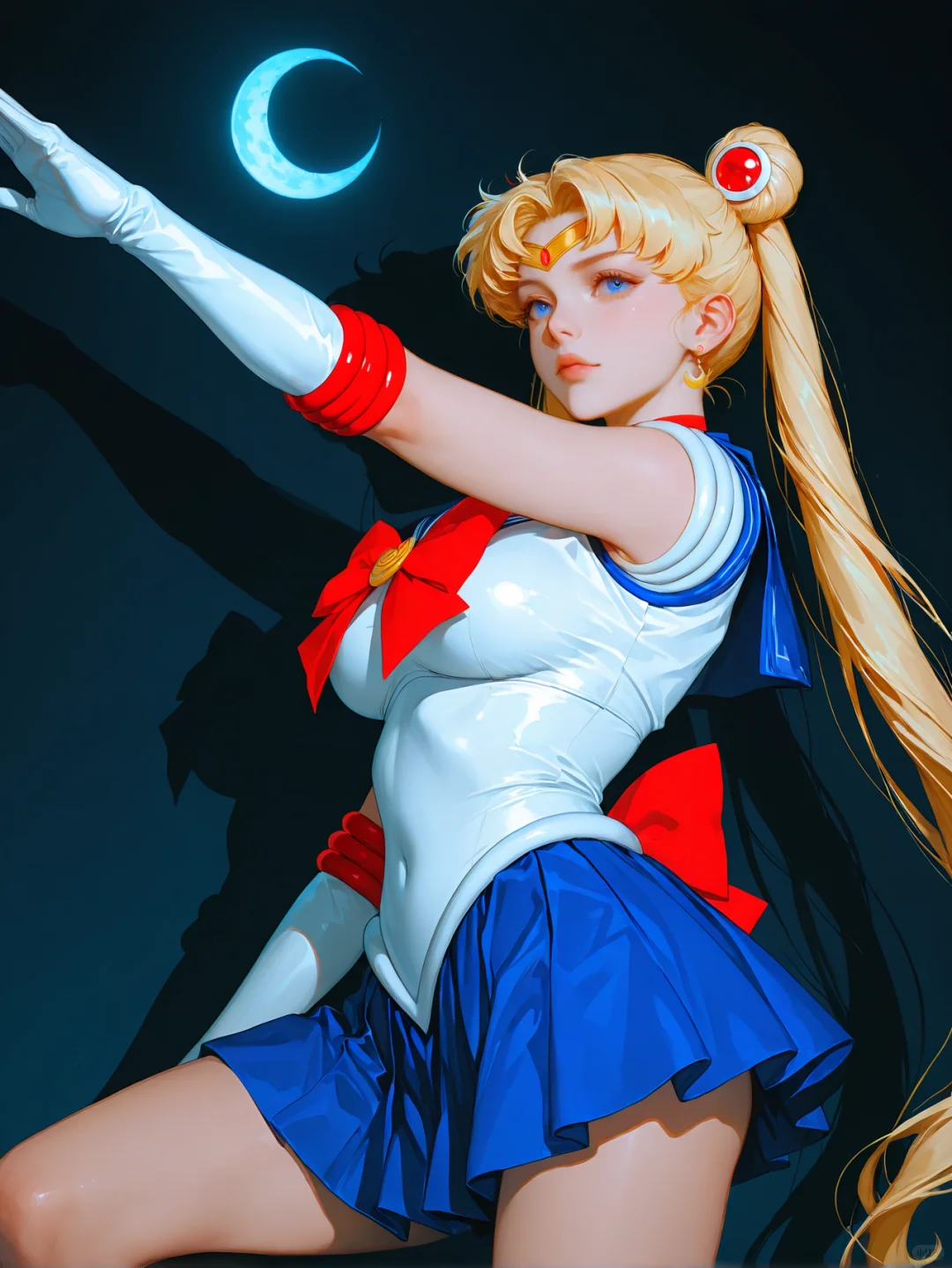 🌙 月光女神 ——温柔与锋芒并存