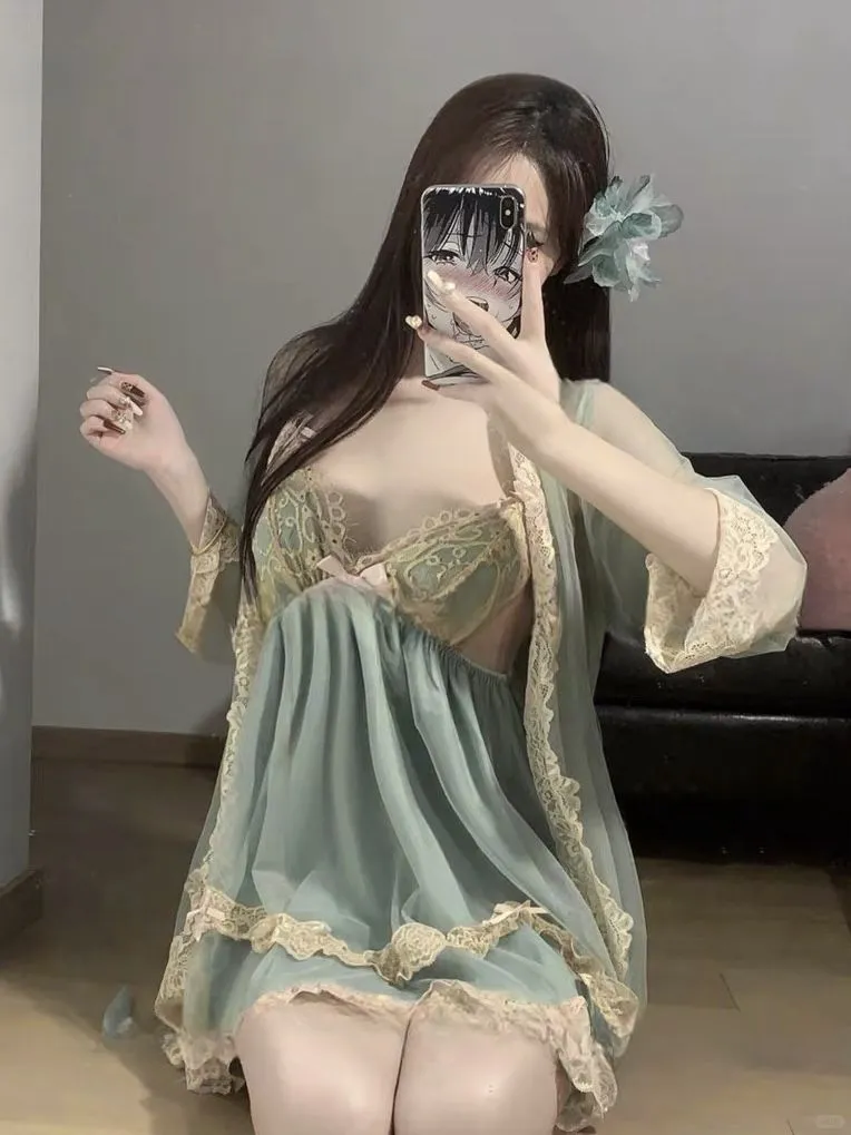 轻松拍出女神范！短裙睡衣美少女必备！👗